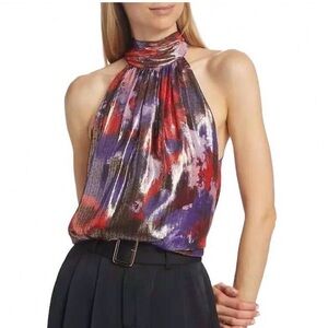 Ramy Brook NWT Arielle bow top size xs